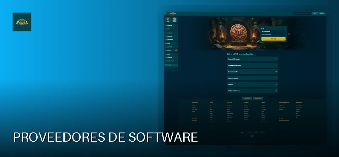 Proveedores de software
